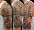 works in progress_Custom Darkness and the Pitt Start to Shading